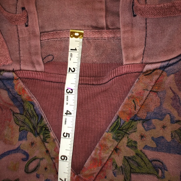 Womens Autumn Loose Fitting Printed Floral Patchwork Hooded Cotton Dress - Picture 12 of 16